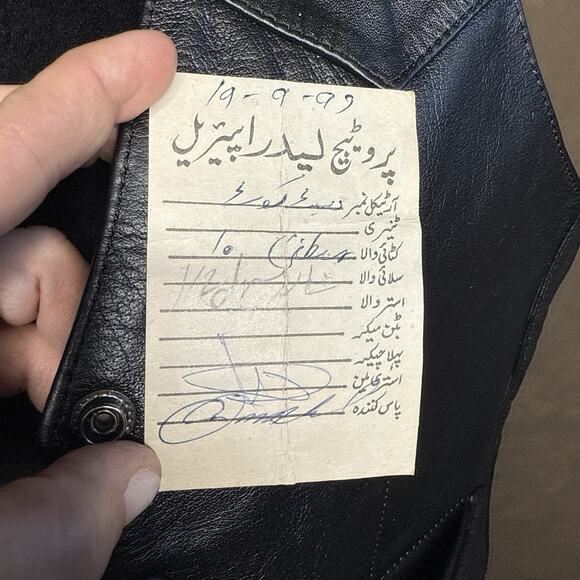 Ladies Size 10 Protech leather vest - Picture 8 of 11